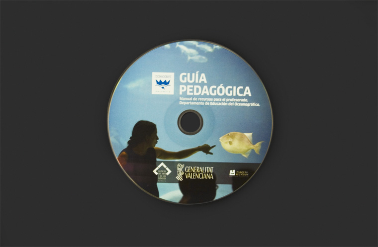 Galleta Cd Guía Pedagógica L'Oceanogràfic