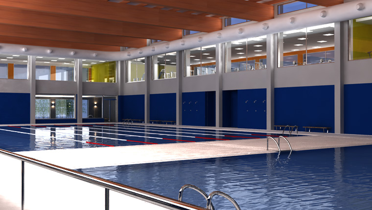 Polideportivo Moncada. Secopsa.